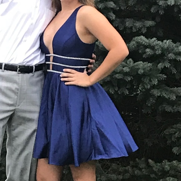 Royal blue homecoming/prom dress! - Picture 5 of 5